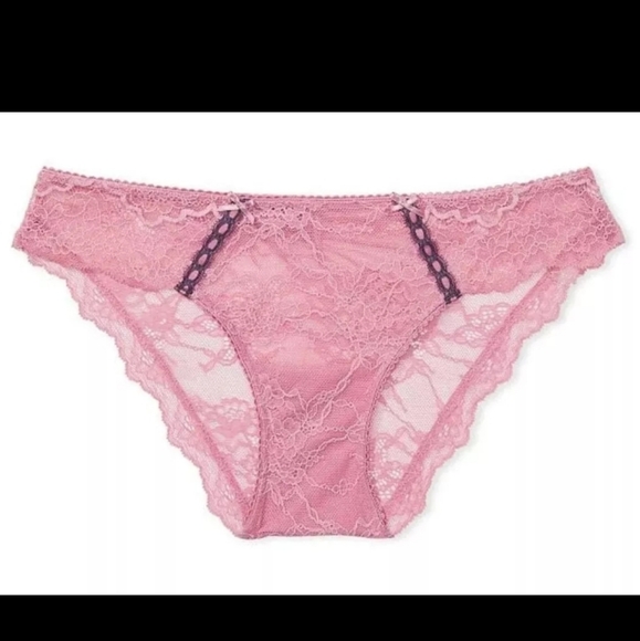 Victoria Secret - Dream Angels Lacie Lace Corded Cheekini (Pink)-M - Picture 2 of 4